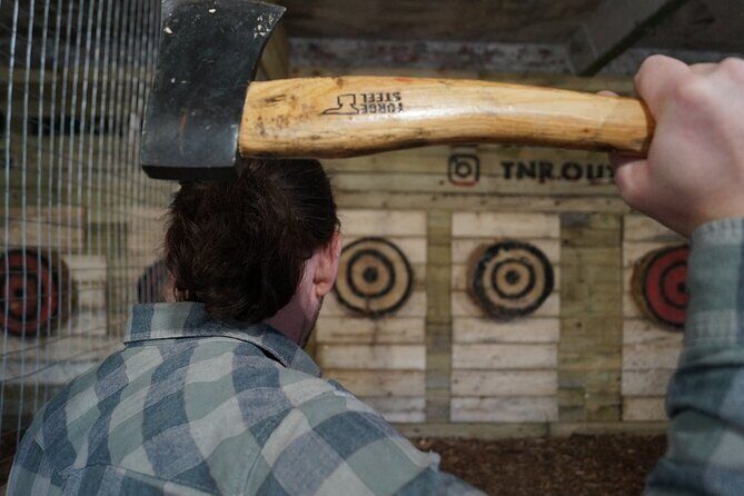 30 Minute Axe Throwing Experience in Llangollen - Key highlights at TNR Outdoors in Llangollen