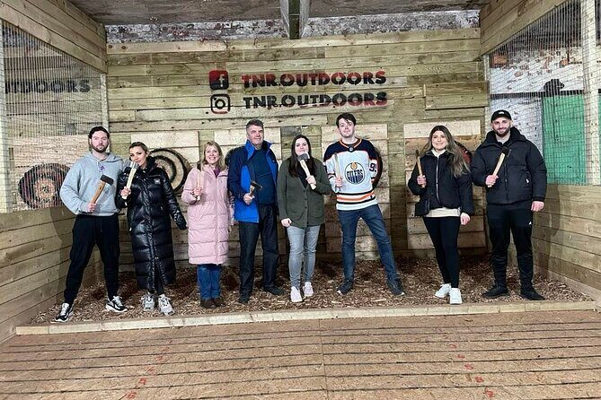 30 Minute Axe Throwing Experience in Llangollen - 30 minutes of axe throwing in Llangollen: what you’re signing up for