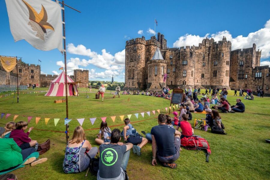 Alnwick Castle and Scottish Borders Tour from Edinburgh - Bamburgh (England): beach time and optional castle views