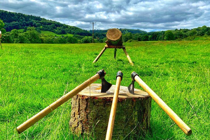 Archery & Axe Throwing in Llangollen - A Small-Group, Fun-Packed Session for Up to 15