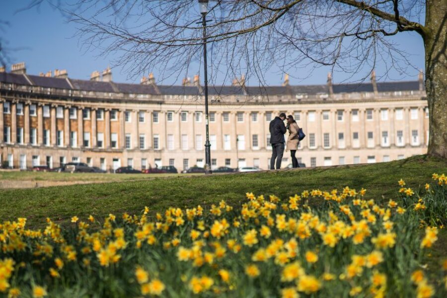 Bath: Bridgerton Filming Locations Walking Tour with Music - Where the walk starts: Bath World Heritage Centre