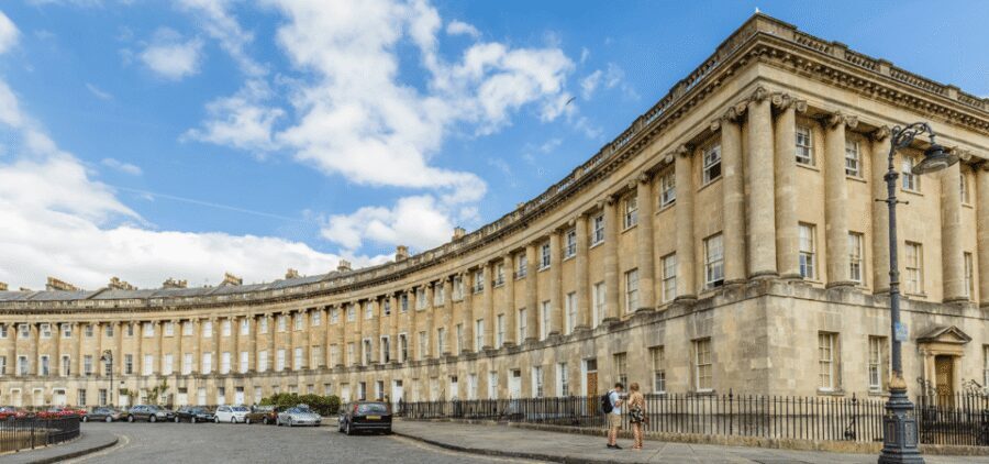 Bath: Bridgeton Walking Tour with an APP - Assembly Rooms: ballroom energy in real Bath rooms