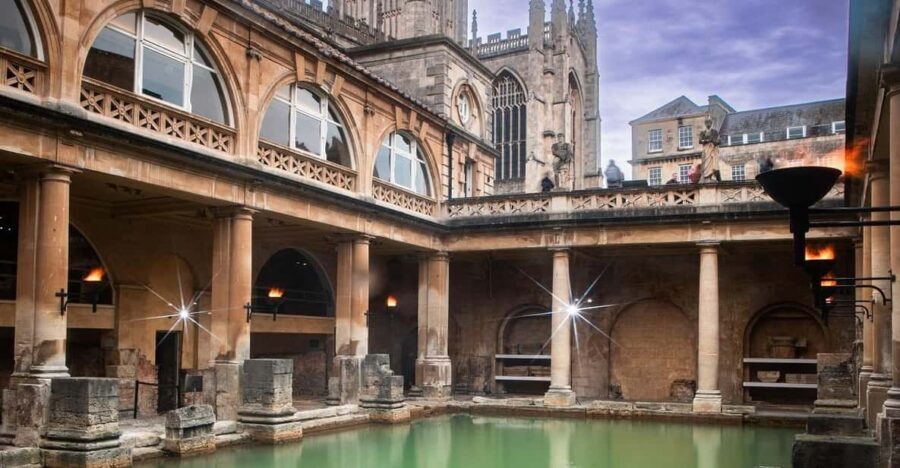 Bath: Roman Baths Entry Ticket with Audio Guide - Great Bath first look: steam, walkways, and why this spot feels unforgettable