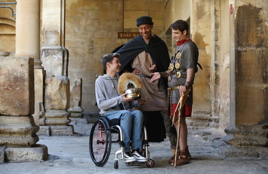 Bath: Roman Baths Entry Ticket with Audio Guide - Costumed Roman characters: questions, photos, and a quick reality check