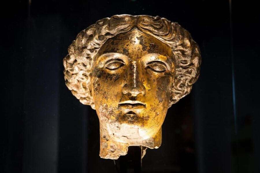 Bath: Roman Baths Entry Ticket with Audio Guide - Museum galleries: Gorgon’s head, Sulis Minerva, and artifacts that explain daily life