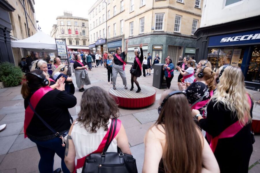 Bath: Silent Disco Guided Walking Tour - Price and value for a $336.75 private group