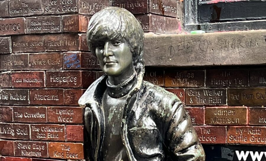 Beatles Famous Walking Tour Of Liverpool-Shore Excursion - Beatles Statue and waterfront views: Mersey-front photos with a Plan B
