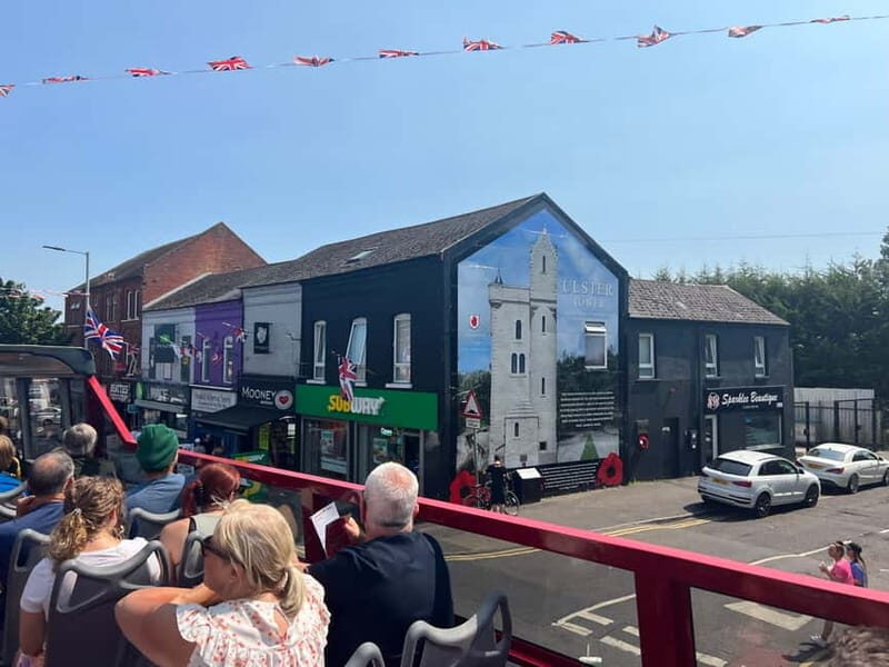Belfast: 1 or 2-Day Sightseeing Hop-on Hop-off Bus Tour - Stops 11–17: Art, football energy, and the murals-and-peace wall route