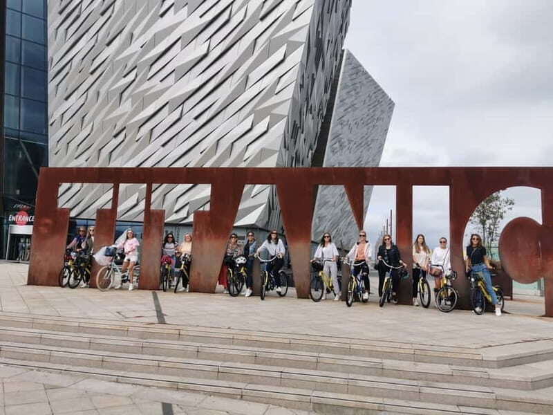 Belfast: City Highlights Bike Tour - Titanic Belfast and the slipways area: seeing Belfast’s industrial identity