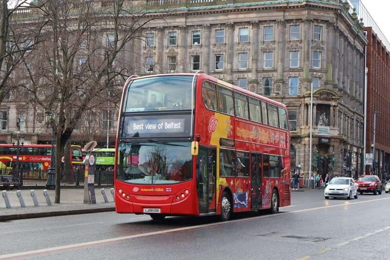 Belfast: City Sightseeing Hop-On Hop-Off Bus Tour - Getting oriented on Belfast’s red double-decker route