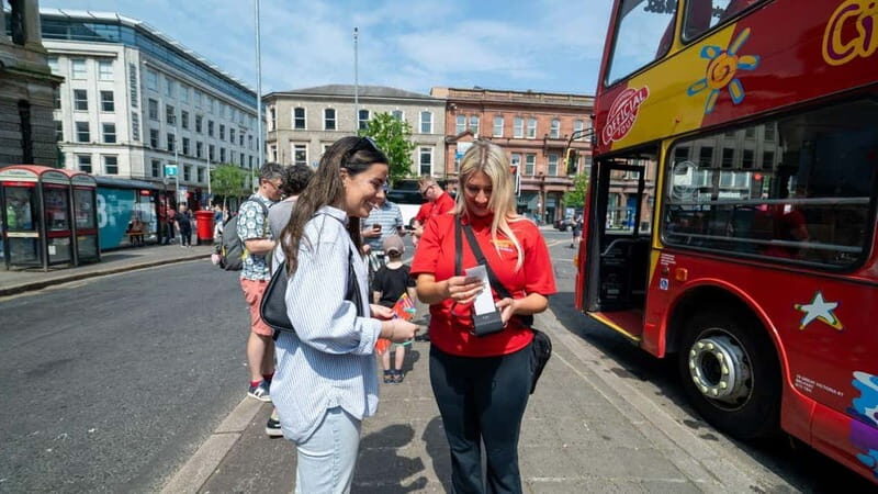 Belfast: City Sightseeing Hop-On Hop-Off Bus Tour - City government, St George’s Market, and the classic Belfast core