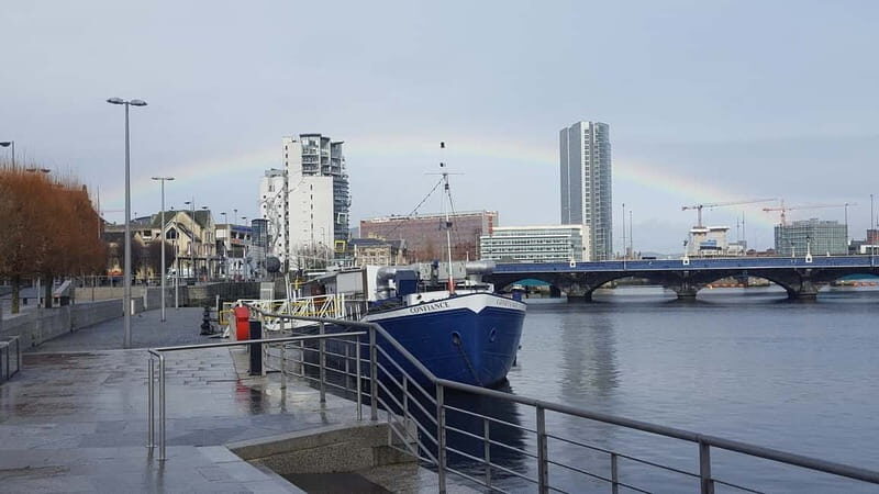 Belfast Eclectic Walking Experience Along The Marti Way - Following the River Lagan Toward the Sea and the Titanic Quarter