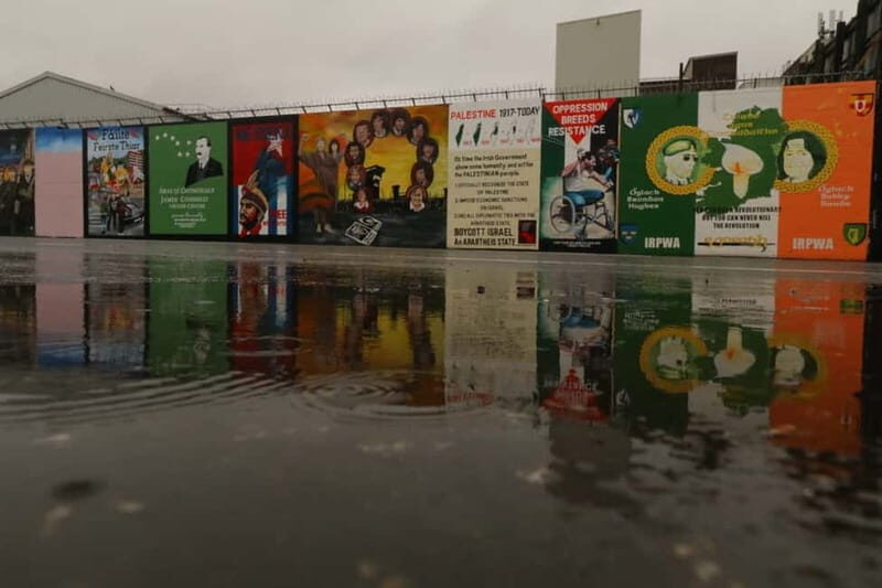 Belfast: Famous Murals Private Tour - Falls Road: where murals do the storytelling for you