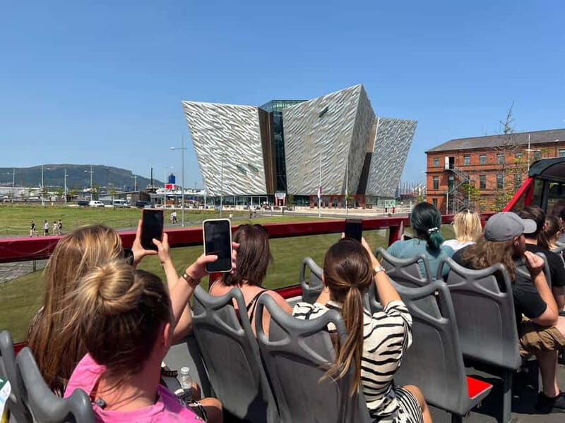 Belfast: Giant's Causeway Tour and 2-Day Open Top-Bus Tour - Best Stops on the Bus Pass: Titanic Belfast, Jails, Ships, University Grounds, and Murals