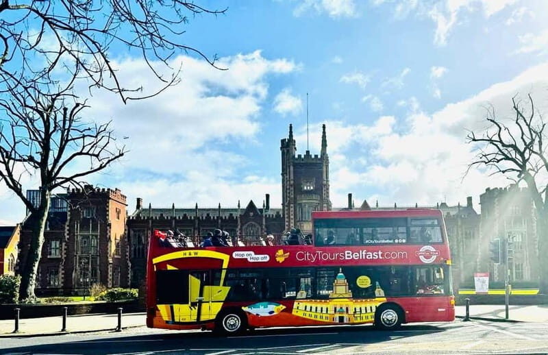 Belfast: Hop-On Hop-Off Bus Tour with Titanic Entry Ticket - Getting On: Donegall Square West and Any Allocated Stop