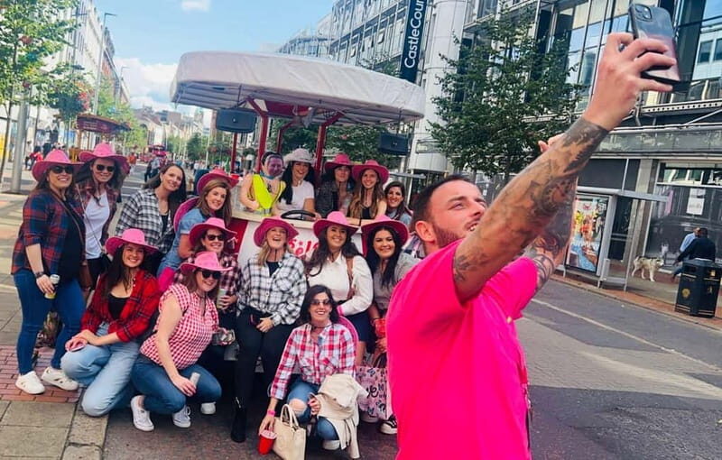 Belfast: Luxury Pink Hen Party Bike Tour (BYOB) - Who’s running the show: party crew energy and a sober driver