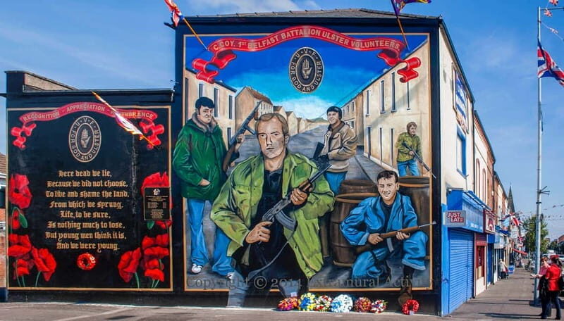 Belfast: Political Taxi Tour - Booking for two: $101 and why the private cab matters