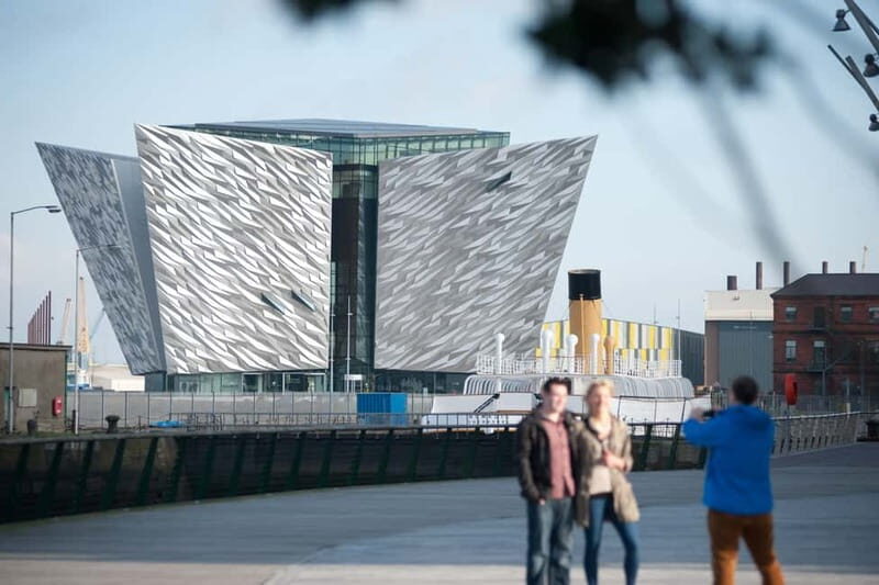Belfast Port: Giant's Causeway and Titanic Tour - Carrickfergus Castle: medieval walls, cannon history, and port power games