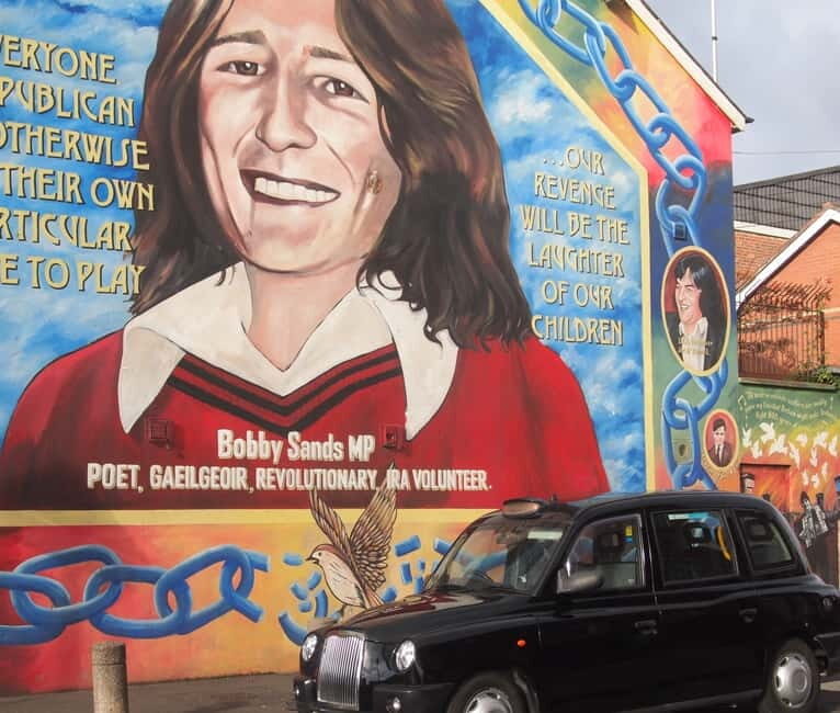 Belfast: Private Black Taxi Cab Political Murals Tour - Falls Road Murals: Looking Directly at the Troubles