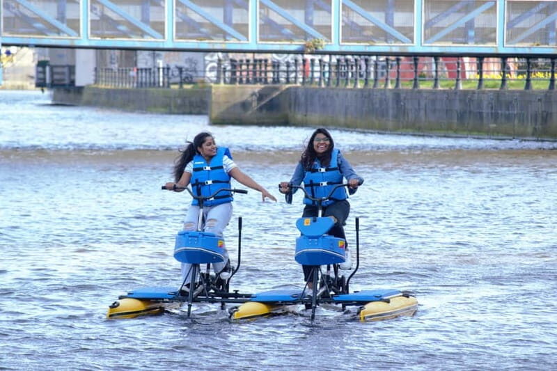 Belfast: River Lagan Hydrobike Tour - How Hydrobikes Work: Stable, Dry, and Surprisingly Workout-Friendly