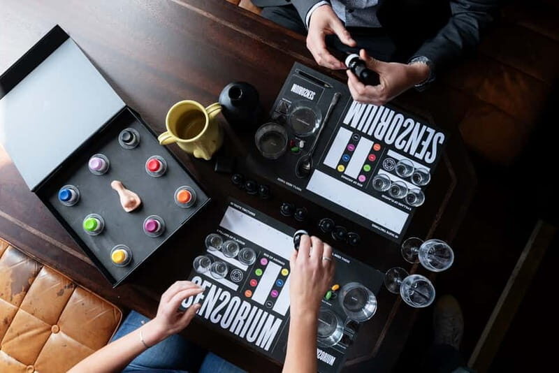 Belfast: Sensory Cocktail Experience with 4 Cocktails - The first phase: your taste and smell “profile” gets tested