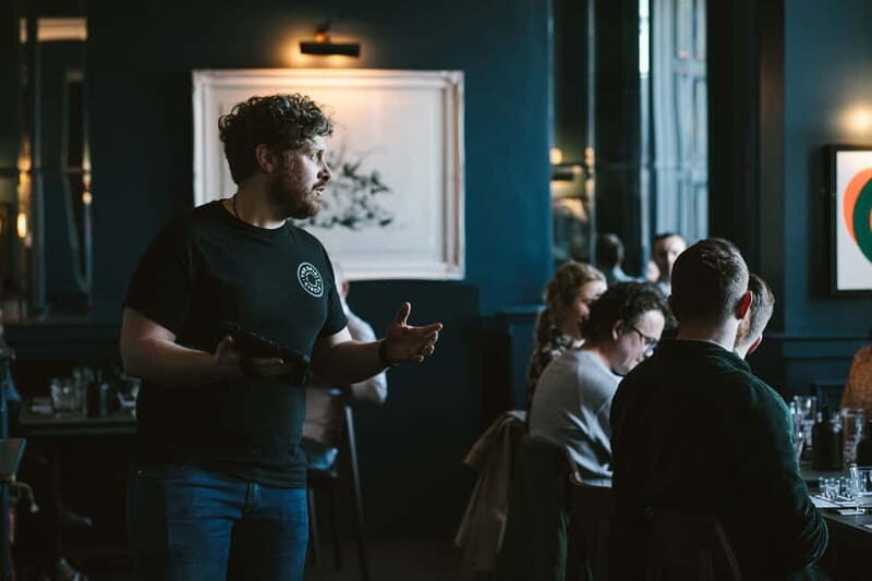 Belfast: Sensory Cocktail Experience with 4 Cocktails - The Inhibitor audio-visual world: a sensory show you follow, not just watch