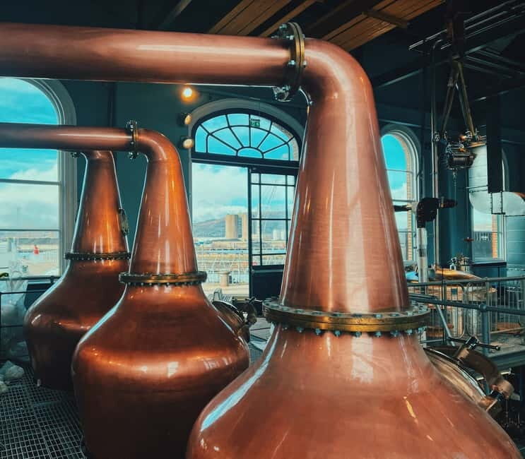Belfast: Titanic Distillers Premium Tour and Whiskey Tasting - Pumphouse and shipyard engineering: how the guide turns steel into story