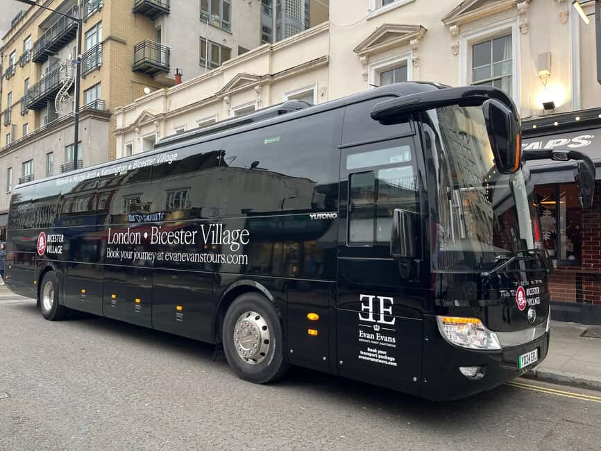 Bicester Village Shopping Trip from London with VIP Discount - Luxury Coach From London: Pick-Up Options and Comfort That Matter