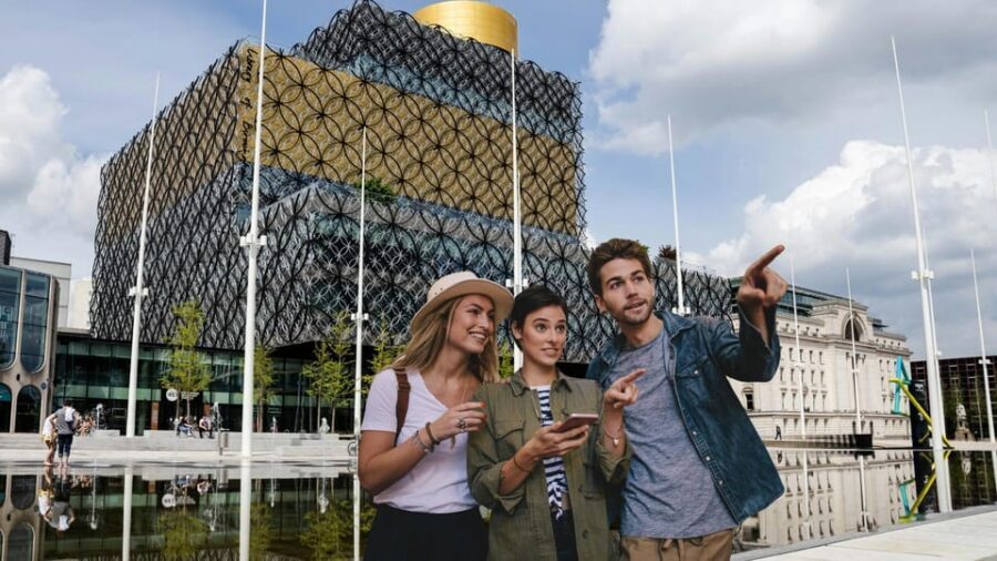 Birmingham: City Walking Tour and Exploration Game - How The Go Quest App Actually Works On Foot