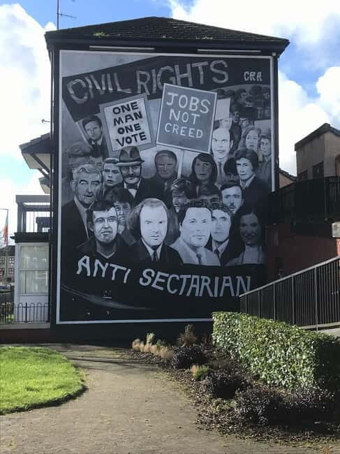 Bogside Political Tour - Bogside Murals: Reading a Neighborhood Like a Timeline
