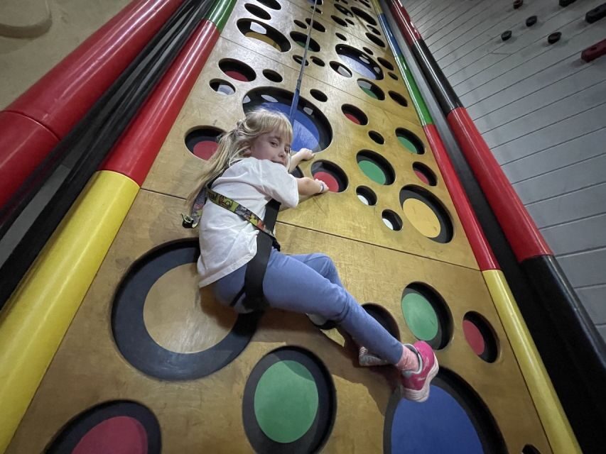 Bournemouth: RockReef Indoor Clip ‘n Climb Entry Ticket - Your first climbing mission: Stairway to Heaven-style challenges