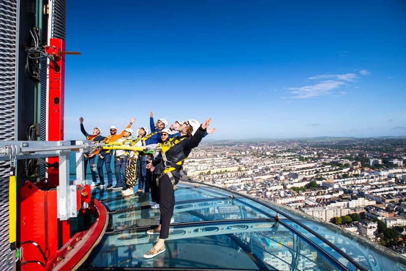 Brighton: 360 Sky Walk Experience - Entering Brighton i360: what this Sky Walk actually is