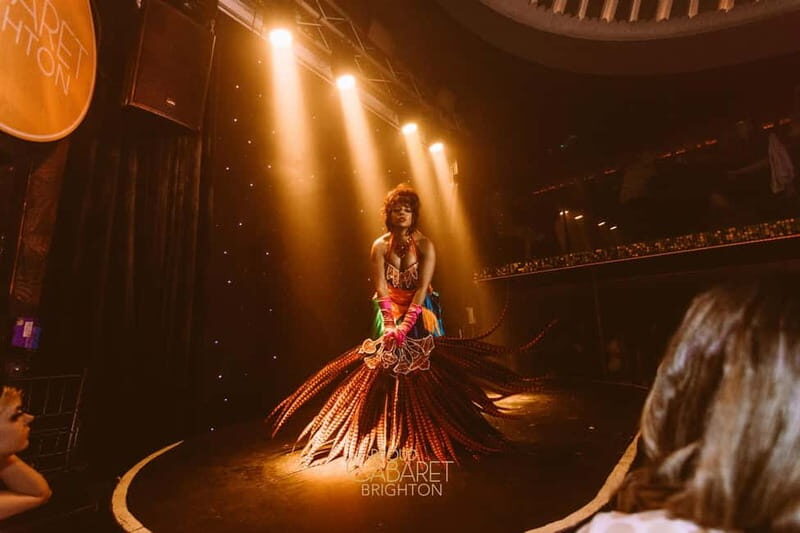 Brighton: Cabaret Carousel Show Ticket - Food and drinks: where the experience can shine or fall flat