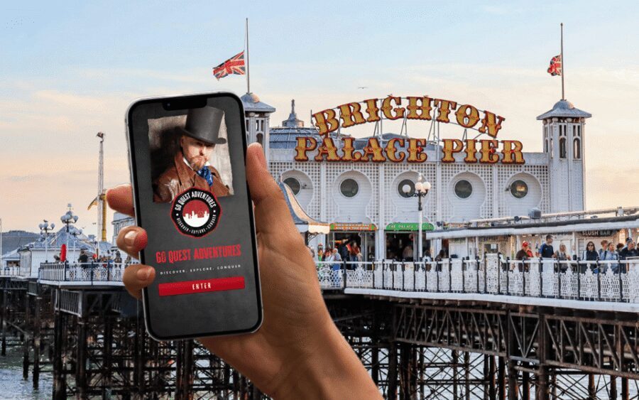 Brighton: City Walking Tour & Exploration Game - What you actually do: app clues, puzzles, and points