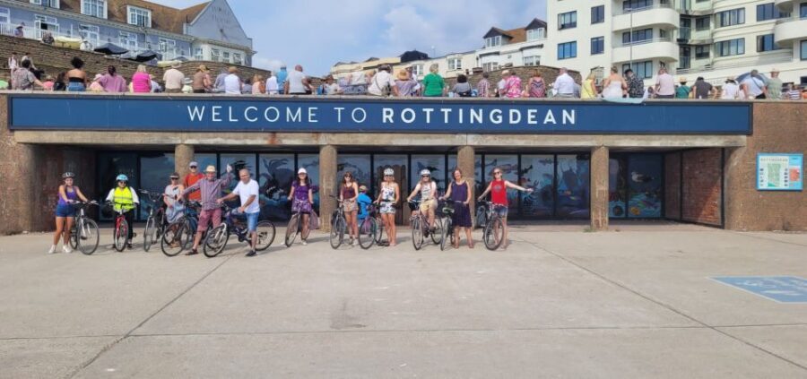 Brighton: Coastal Bike Tour to Rottingdean - Madeira Drive and Brighton Marina: Channel Views Without the Rush