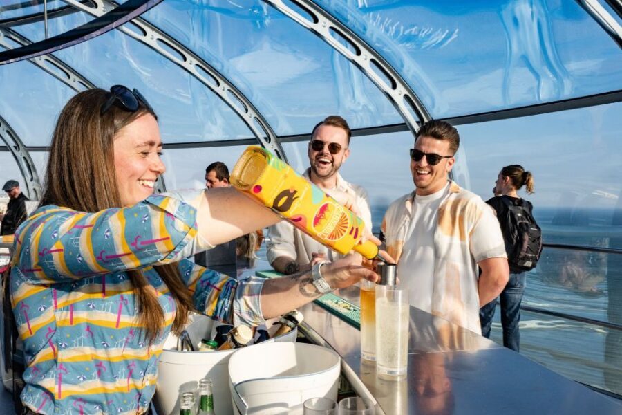 Brighton: Sky Bar i360 Entry Ticket with One Drink - Views you’ll actually recognize: Brighton’s seafront from above