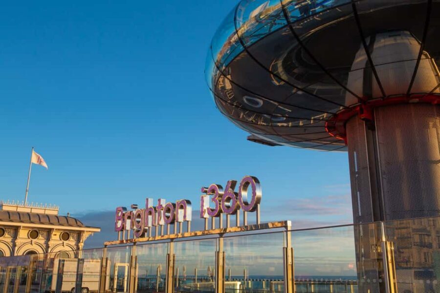 Brighton: Sky Bar i360 Entry Ticket with One Drink - Entering Brighton i360 with a timeslot: what to do before you board