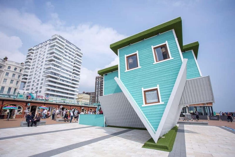 Brighton: Upside Down House Entry Ticket - Entering the Upside Down House by the Sea Front