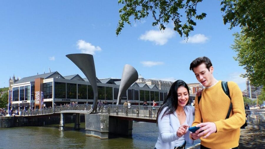 Bristol: City Walking Tour & Exploration Game - A self-guided Bristol quest that feels like an escape-room stroll