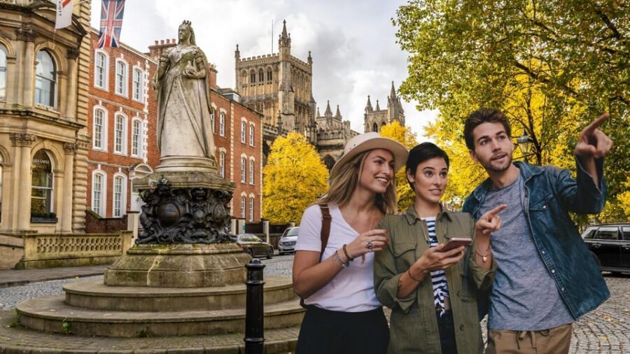 Bristol: City Walking Tour & Exploration Game - The walking route: cathedral to harbor, old streets, and famous steps