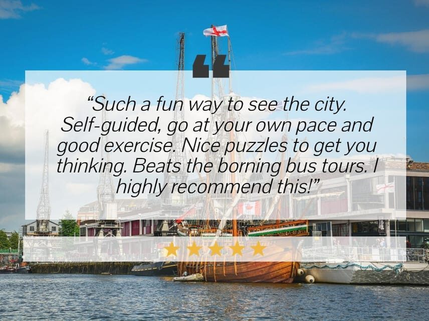 Bristol: City Walking Tour & Exploration Game - What to bring so the quest doesn’t get stuck