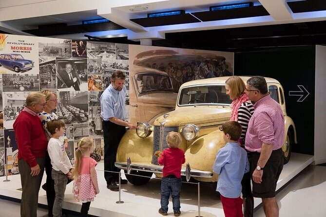 British Motor Museum Entry Ticket in Gaydon - The buildings, layout, and “car fatigue” management