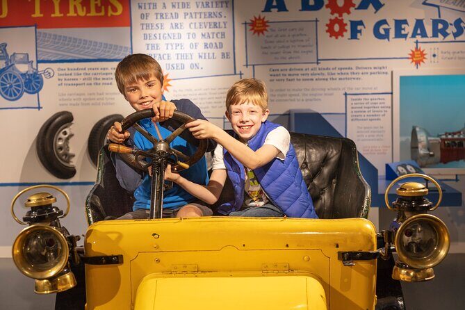 British Motor Museum Entry Ticket in Gaydon - Inside the museum: a guided-feeling tour without an actual tour group
