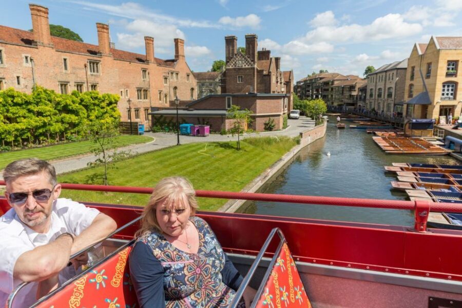 Cambridge: City Sightseeing Hop-On Hop-Off Bus Tour - Why this hop-on hop-off bus is a smart first day in Cambridge
