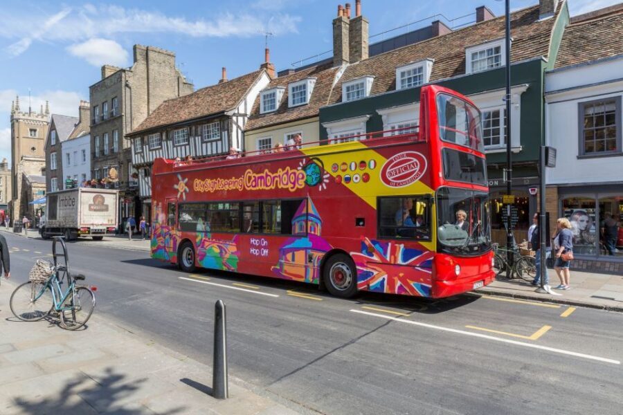 Cambridge: City Sightseeing Hop-On Hop-Off Bus Tour - Getting on: vouchers, exact stops, and the one rule about mobile tickets