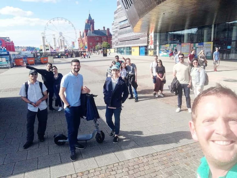 Cardiff: Private Doctor Who Walking Tour - Cardiff University to South Wales Police: where modern scenes start feeling local