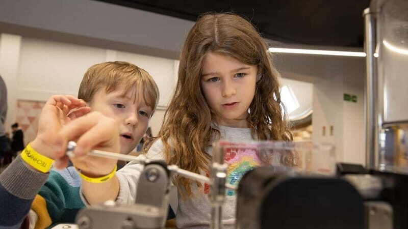 Cardiff: Techniquest Science & Discovery Centre Entry Ticket - The hands-on exhibits: where the learning is built into the action