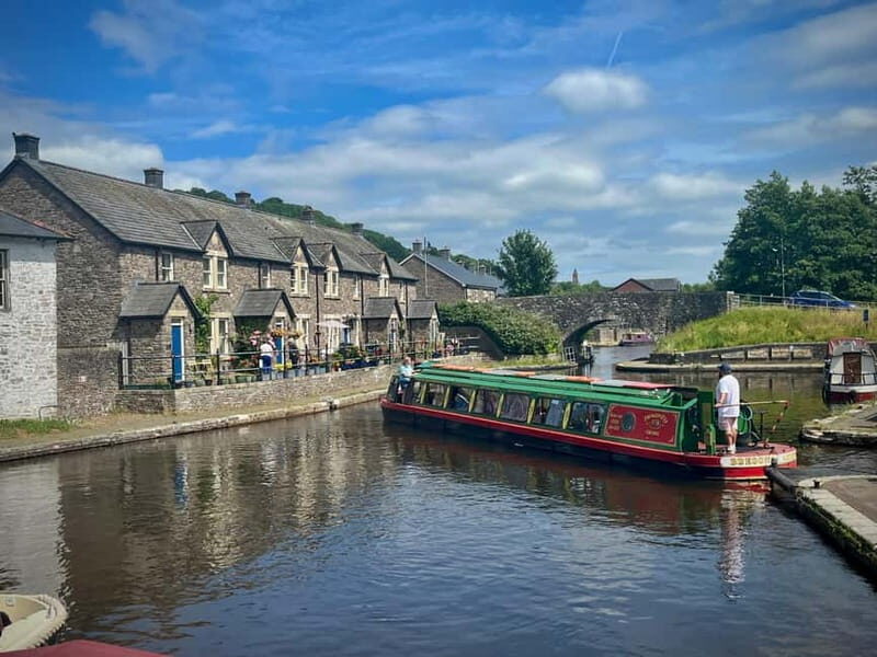 Cardiff: Waterfalls, Mountains & Castles Day Tour - Brecon Town and the Canals: Where You Refuel Without Losing the Day