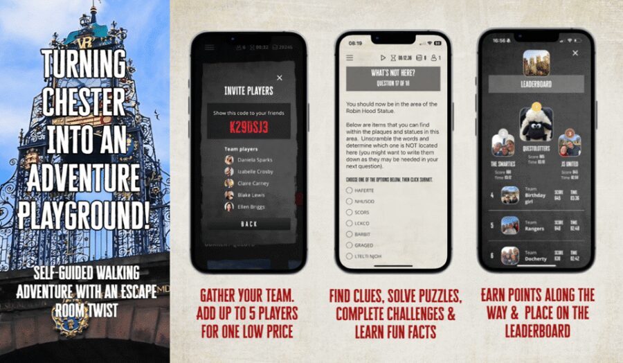 Chester: City Walking Tour & Exploration Game - Key points at a glance