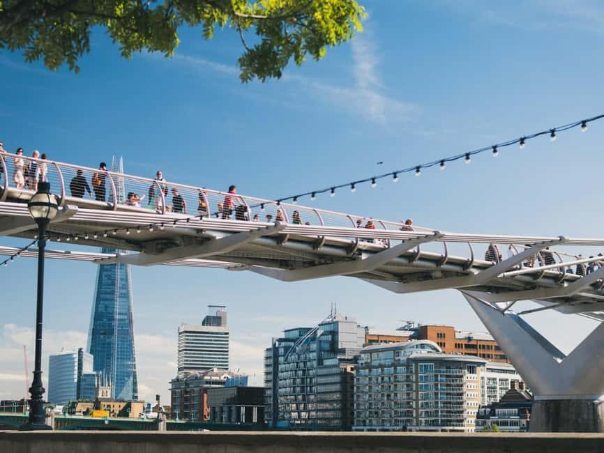 City Hike London (with Borough Market lunch break) - Waterloo to Westminster: London Eye Views, Big Ben, and Royal Streets